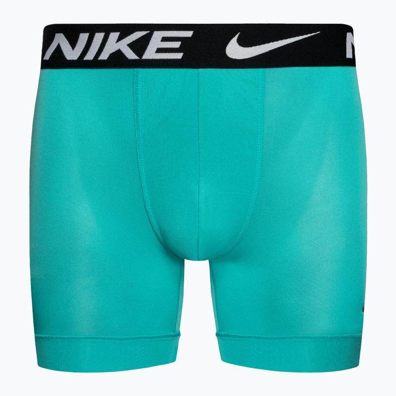 Nike Dri-Fit Essential Micro Boxer Uomo 3 paia blu/navy/turchese 2