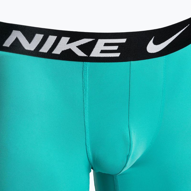 Nike Dri-Fit Essential Micro Boxer Uomo 3 paia blu/navy/turchese 6