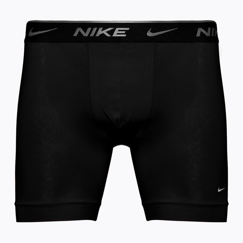 Uomo Nike Everyday Cotton Stretch boxer 3 paia nero argento/rosso oro/nero oro 4