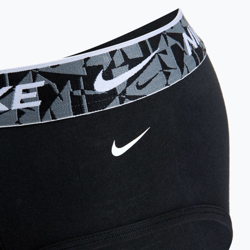 Uomo Nike Everyday Cotton Stretch Brief 3 paia nero/verde/nero 6