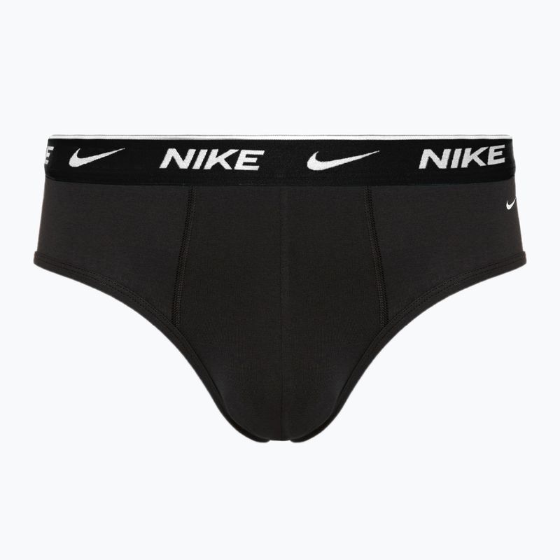 Uomo Nike Everyday Cotton Stretch Brief 3 paia nero dusty/ast/arry navy 3