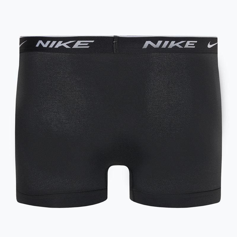 Boxer da uomo Nike Everyday Cotton Stretch Trunk 3 paia nero/marino arancio/nero 3