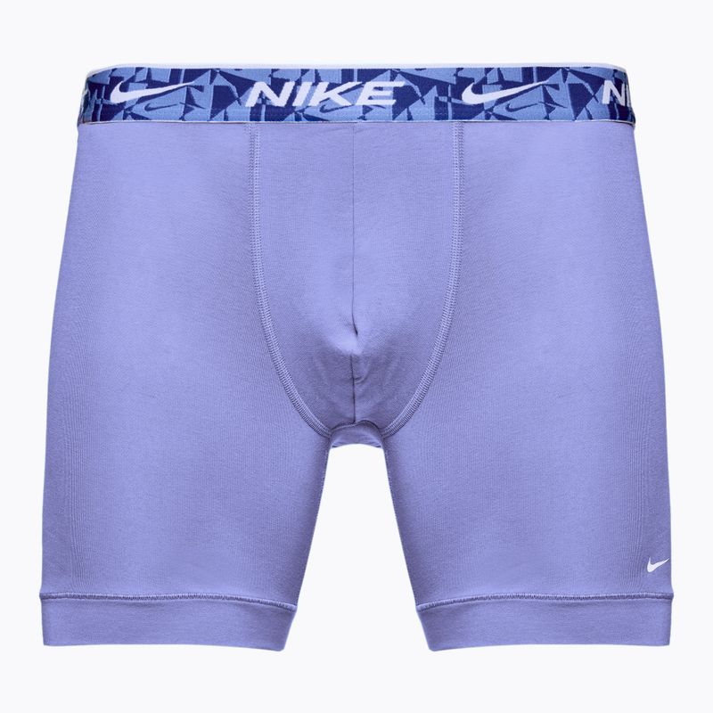 Boxer da uomo Nike Everyday Cotton Stretch 3 paia verde/nero 3