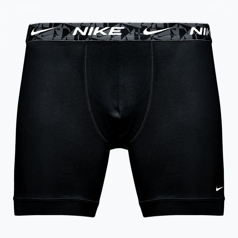 Boxer da uomo Nike Everyday Cotton Stretch 3 paia verde/nero 4