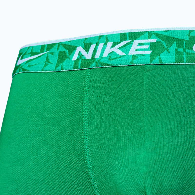 Boxer da uomo Nike Everyday Cotton Stretch 3 paia verde/nero 6