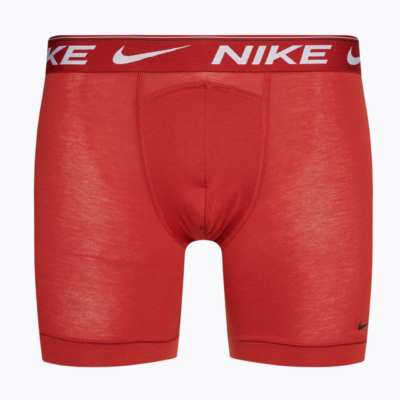 Nike Dri-FIT Ultra Comfort boxer da uomo 3 paia monarch/dragon red/armony navy 5