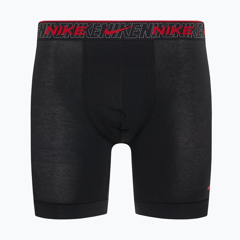 Boxer da uomo Nike Everyday Cotton Stretch 3 paia nero multi 2