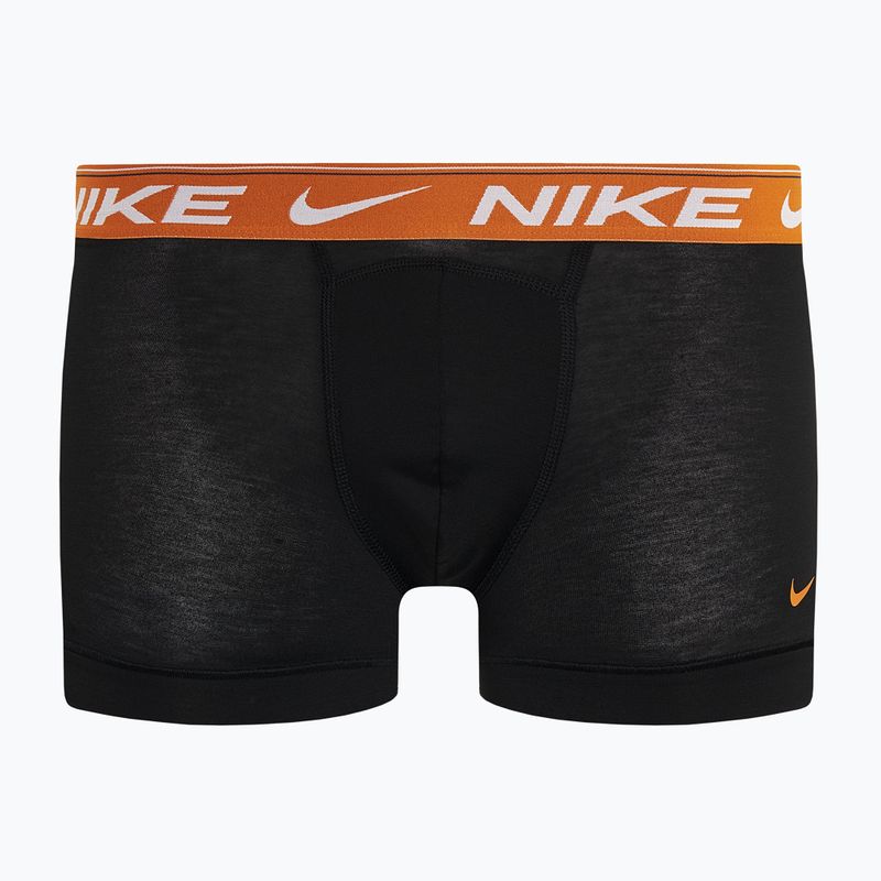 Boxer da uomo Nike Dri-FIT Ultra Comfort Trunk 3 paia nero luna/rosso drago/marino arancio 5