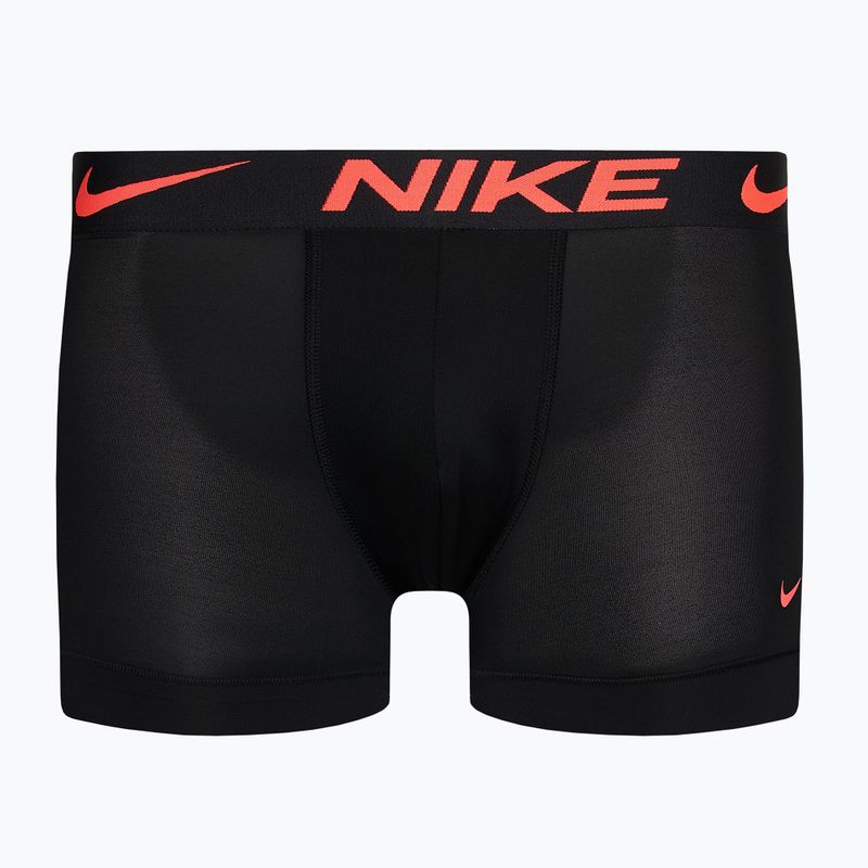 Nike Dri-Fit Essential boxer da uomo 3 paia nero/grigio scuro/nero 6