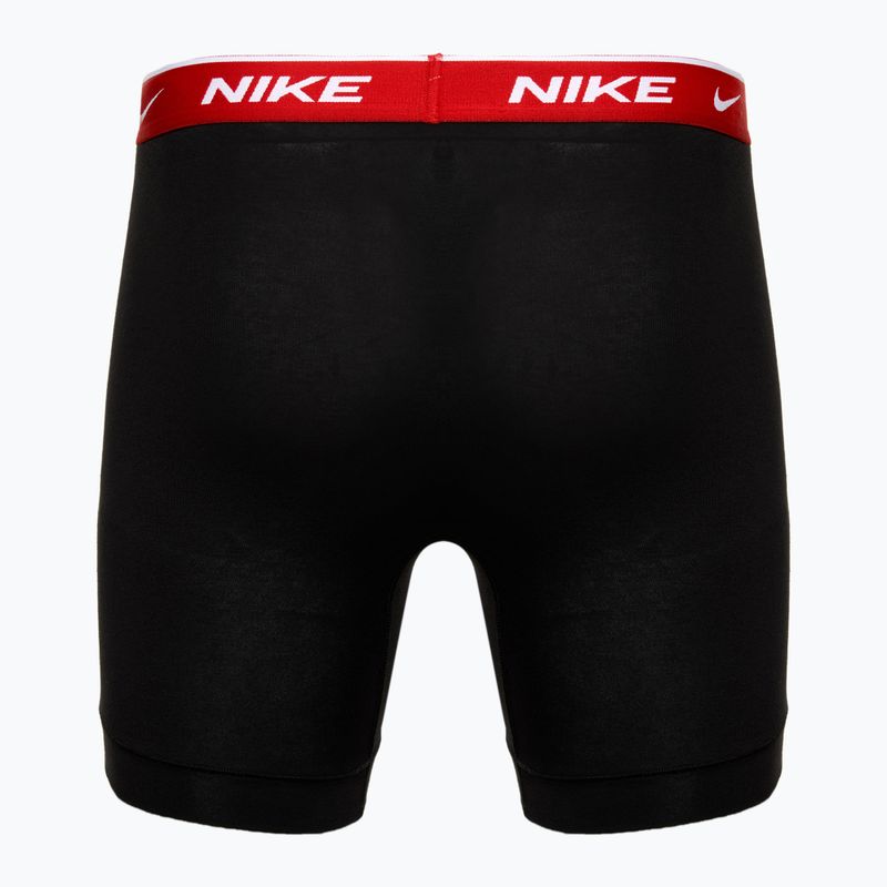 Uomo Nike Everyday Cotton Stretch boxer 3 paia nero team orange/rosso/nero 5