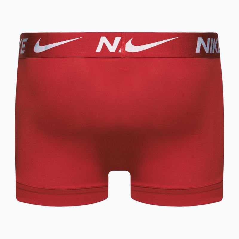 Nike Dri-Fit Essential boxer uomo 3 paia stampa swoosh life/uni rosso/nero 6