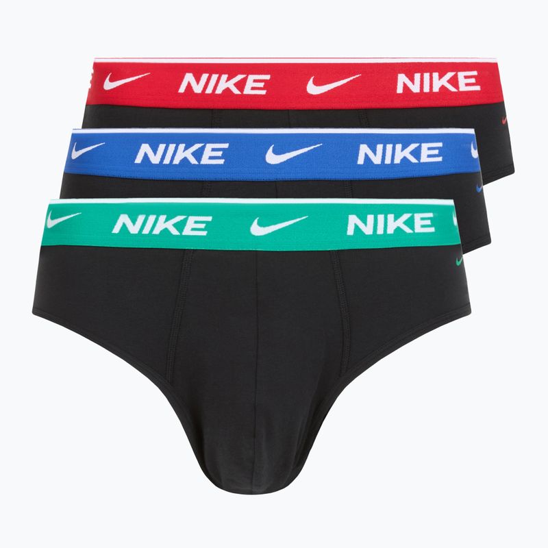 Uomo Nike Everyday Cotton Stretch Brief 3 paia multicolore