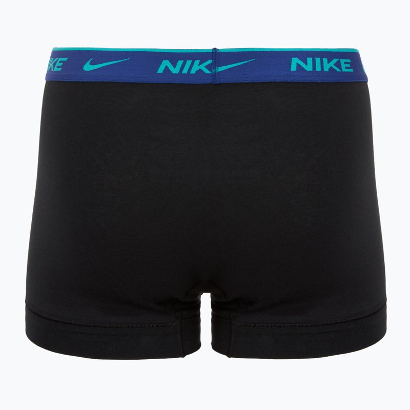 Boxer da uomo Nike Everyday Cotton Stretch Trunk 3 paia multicolore 3