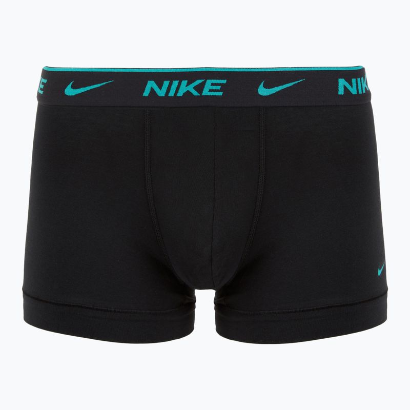 Boxer da uomo Nike Everyday Cotton Stretch Trunk 3 paia multicolore 5