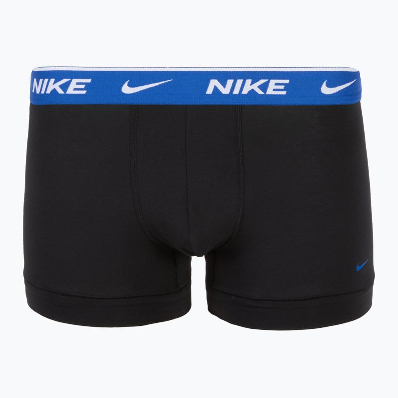 Boxer da uomo Nike Everyday Cotton Stretch Trunk 3 paia multicolore 5