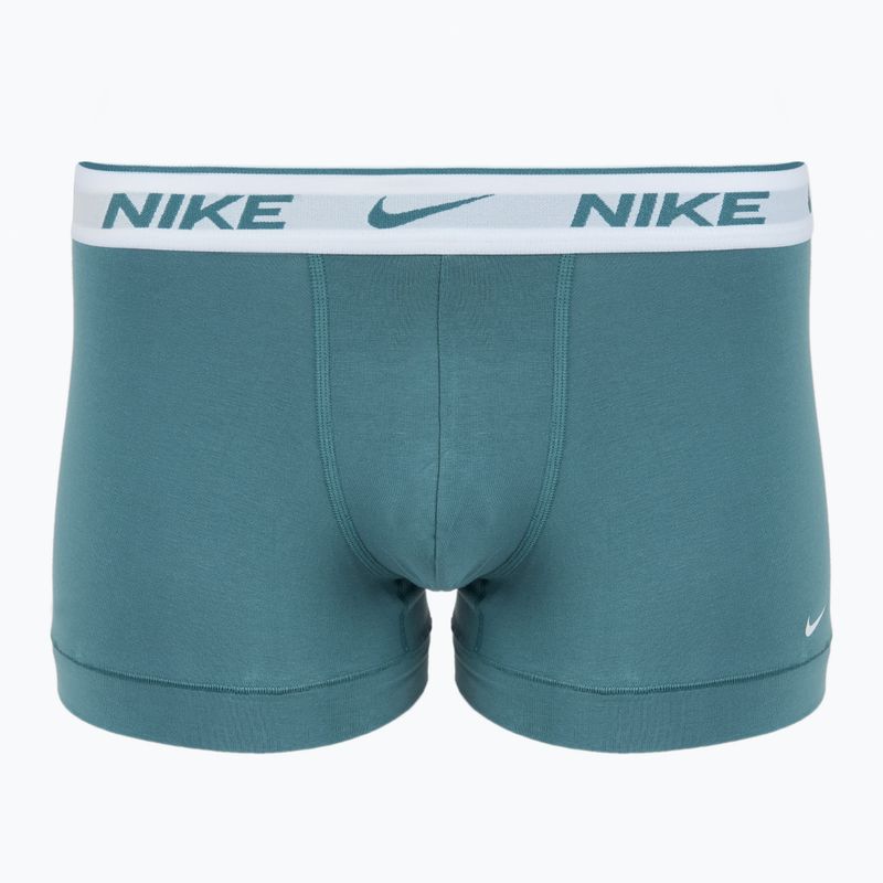 Boxer da uomo Nike Everyday Cotton Stretch Trunk 3 paia multicolore 3