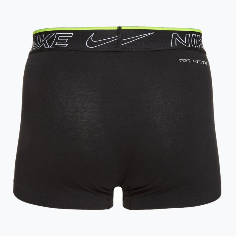 Boxer da uomo Nike Elite Cotton Stretch Trunk 2 paia multicolore 2