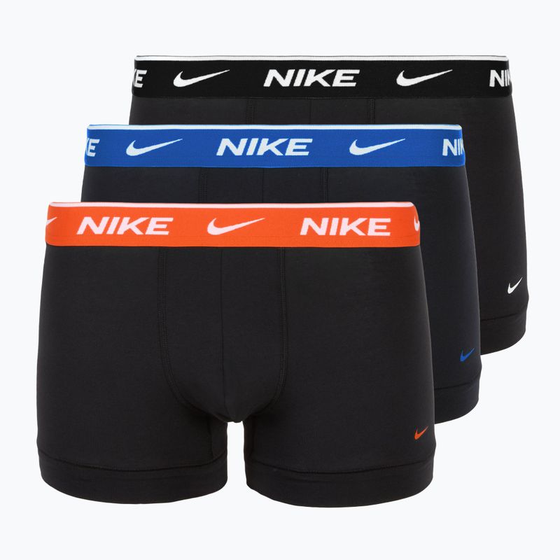 Boxer da uomo Nike Everyday Cotton Stretch Trunk 3 paia multicolore