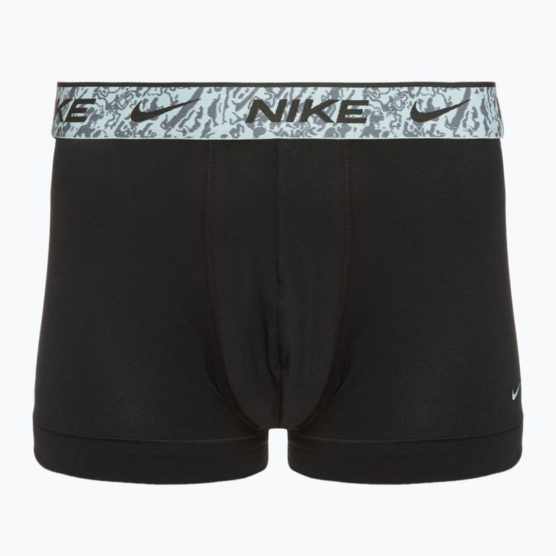 Boxer da uomo Nike Everyday Cotton Stretch Trunk 3 paia multicolore 2