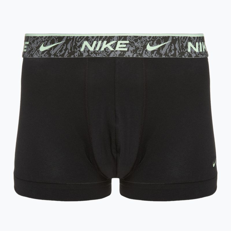 Boxer da uomo Nike Everyday Cotton Stretch Trunk 3 paia multicolore 3