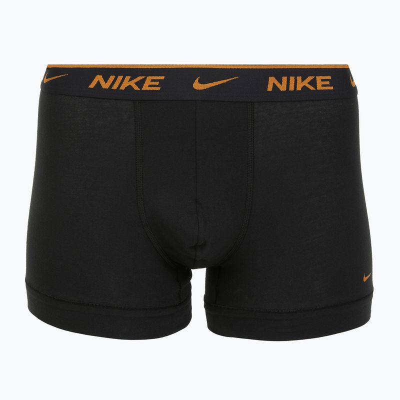 Uomo Nike Everyday Cotton Stretch Trunk boxer 3 paia light crimson/midnight navy/nero 4