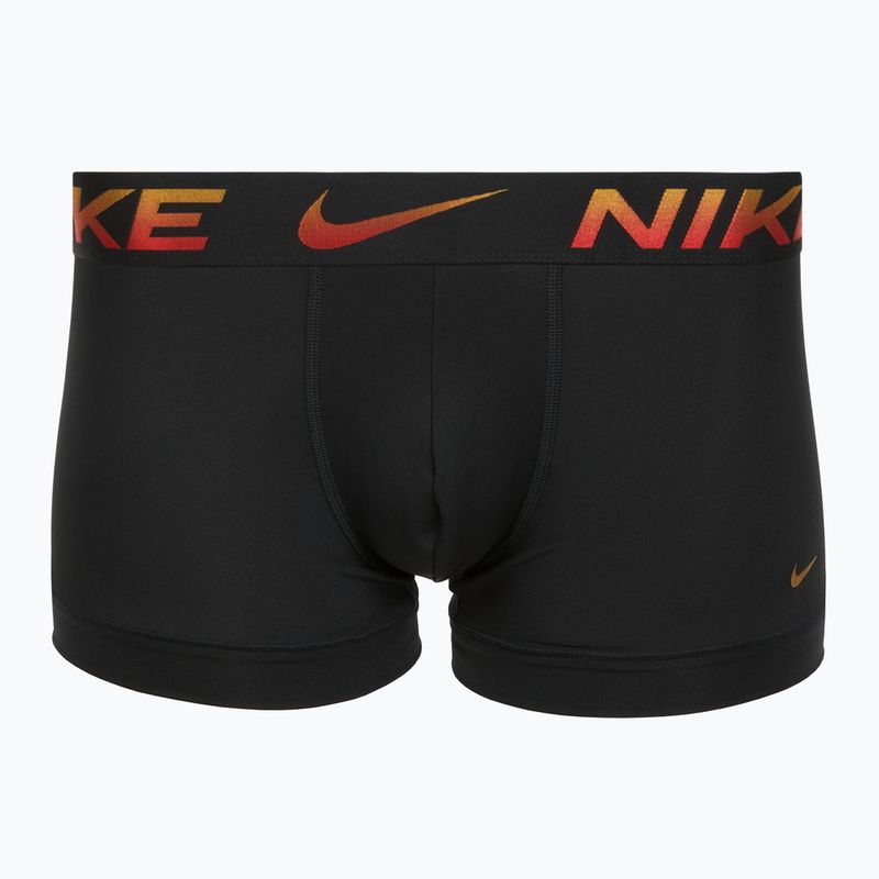 Nike Dri-Fit Essential Micro Trunk boxer uomo 3 paia blk/uni red/blk/uni red metallic gradient wb 4