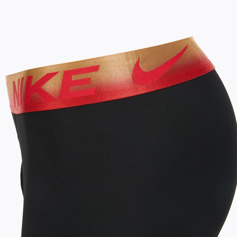 Nike Dri-Fit Essential Micro Trunk boxer uomo 3 paia blk/uni red/blk/uni red metallic gradient wb 6