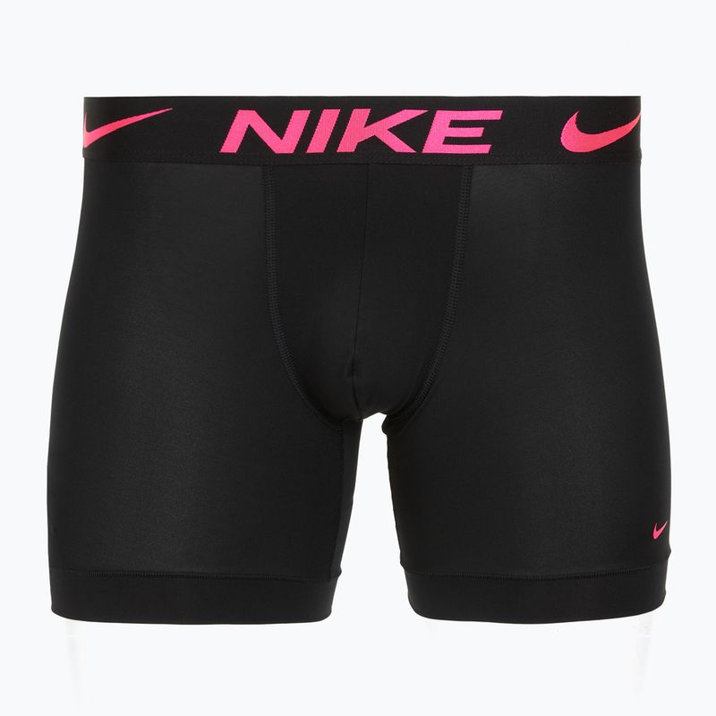 Uomo Nike Dri-Fit Essential Micro Boxer Brief 3 paia nero iper rosa/uni rosso/nero high shine wb 4
