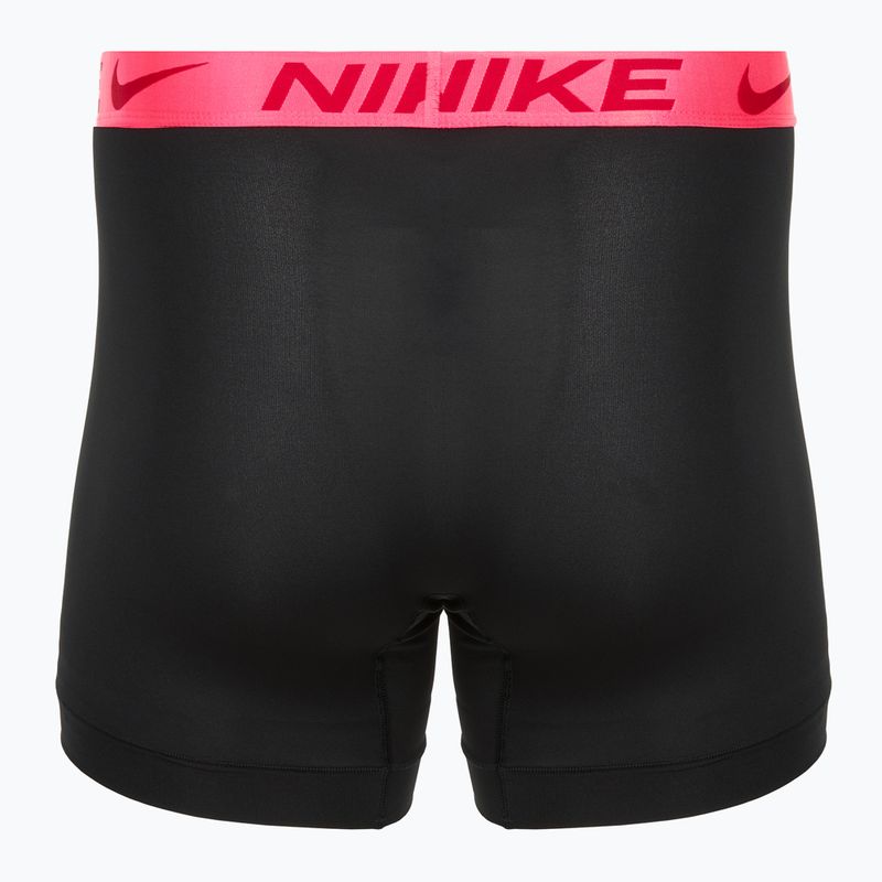 Uomo Nike Dri-Fit Essential Micro Boxer Brief 3 paia nero iper rosa/uni rosso/nero high shine wb 5