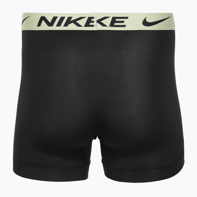 Uomo Nike Dri-Fit Essential Micro Boxer Brief 3 paia blk washed coral/olive aura/abrtract blue edge wb 5