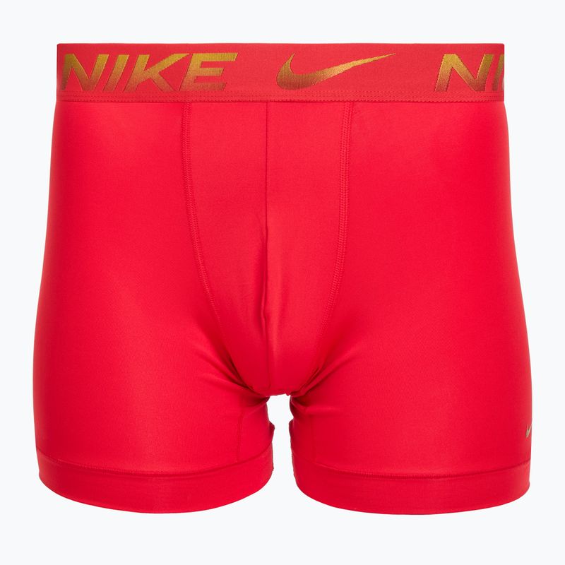 Boxer da uomo Nike Dri-Fit Essential Micro Boxer Brief 3 paia university red/nero/nero metallic grdient wb 2