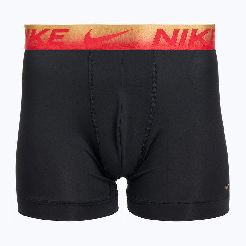 Boxer da uomo Nike Dri-Fit Essential Micro Boxer Brief 3 paia university red/nero/nero metallic grdient wb 3