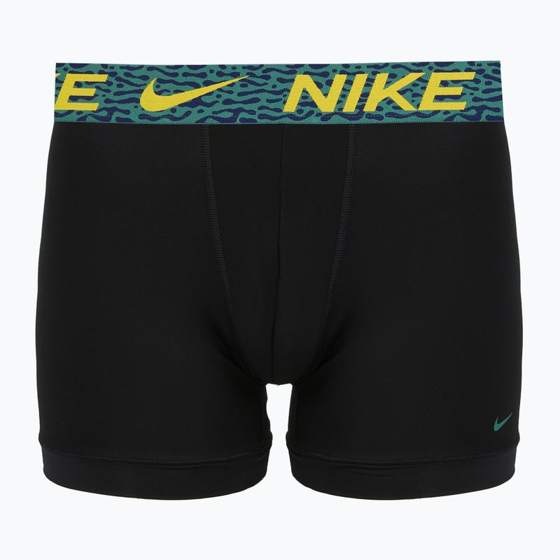 Boxer da uomo Nike Dri-Fit Essential Micro 3 pairs blklightcrimson/ brightcitron/evergreenaur 2