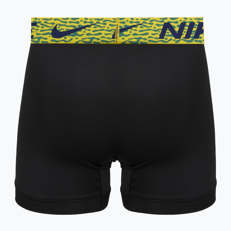 Boxer da uomo Nike Dri-Fit Essential Micro 3 pairs blklightcrimson/ brightcitron/evergreenaur 5