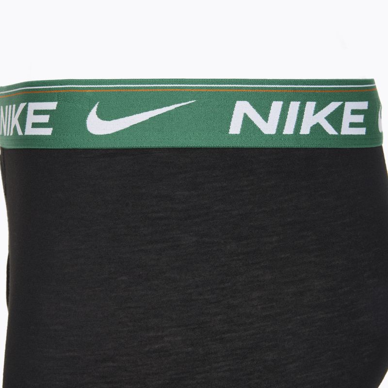 Boxer Nike Dri-FIT Ultra Comfort da uomo 3 paia nero evrgreen aura/deep night/nero in vita 6
