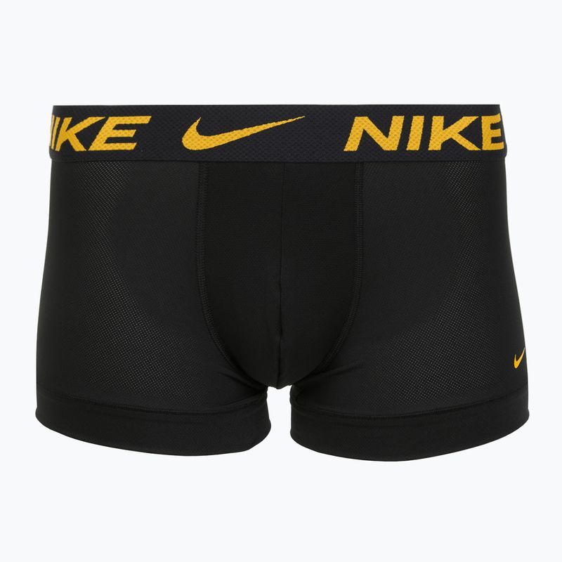 Boxer Nike Dri-FIT Cotton Trunk da uomo 3 paia notte profonda/università oro/verde shock 4