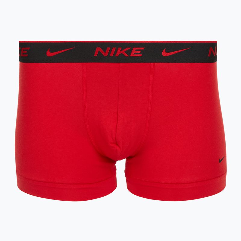 Boxer da uomo Nike Everyday Cotton Stretch Trunk 3 paia blk mt airmx wb/uni red/clear grey high shine wb 3