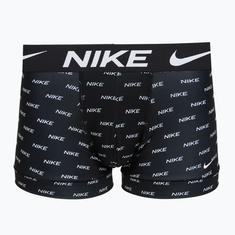Boxer da uomo Nike Dri-Fit Essential 3 pairs black nike print/mars stone/deep night 3