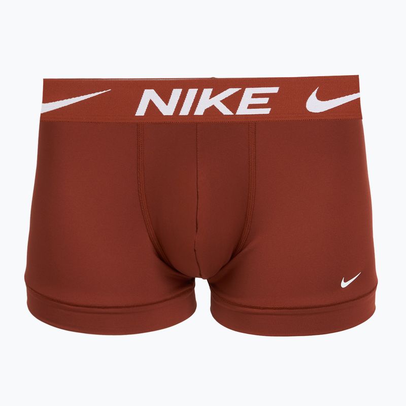 Boxer da uomo Nike Dri-Fit Essential 3 pairs black nike print/mars stone/deep night 4