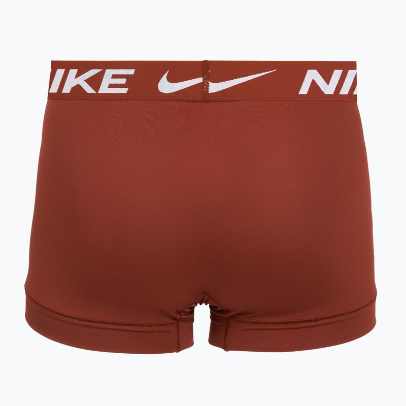Boxer da uomo Nike Dri-Fit Essential 3 pairs black nike print/mars stone/deep night 5