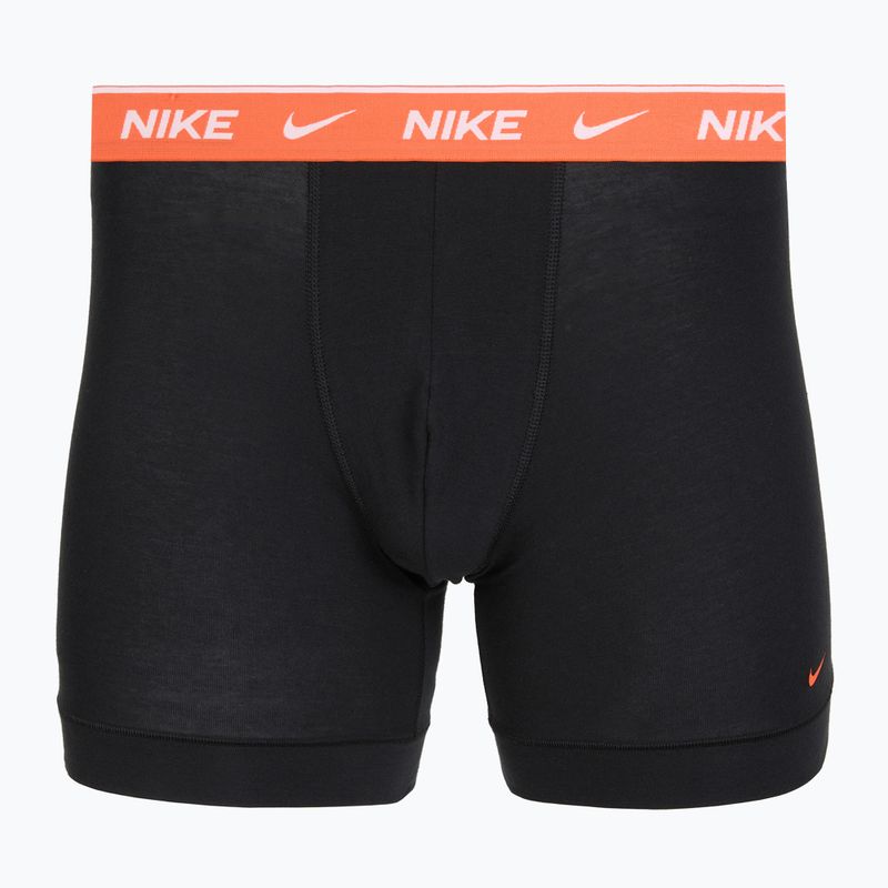 Boxer da uomo Nike Essential Cotton Stretch 3 pairs cinder black 2