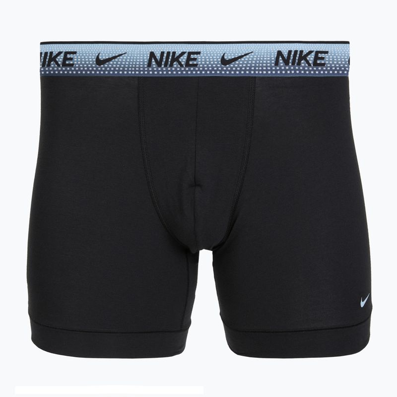 Boxer da uomo Nike Essential Cotton Stretch 3 pairs blue dawn 2