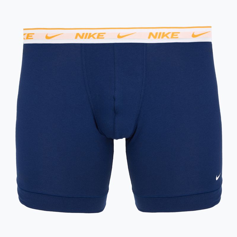 Boxer da uomo Nike Essential Cotton Stretch 3 pairs blue graphite 2