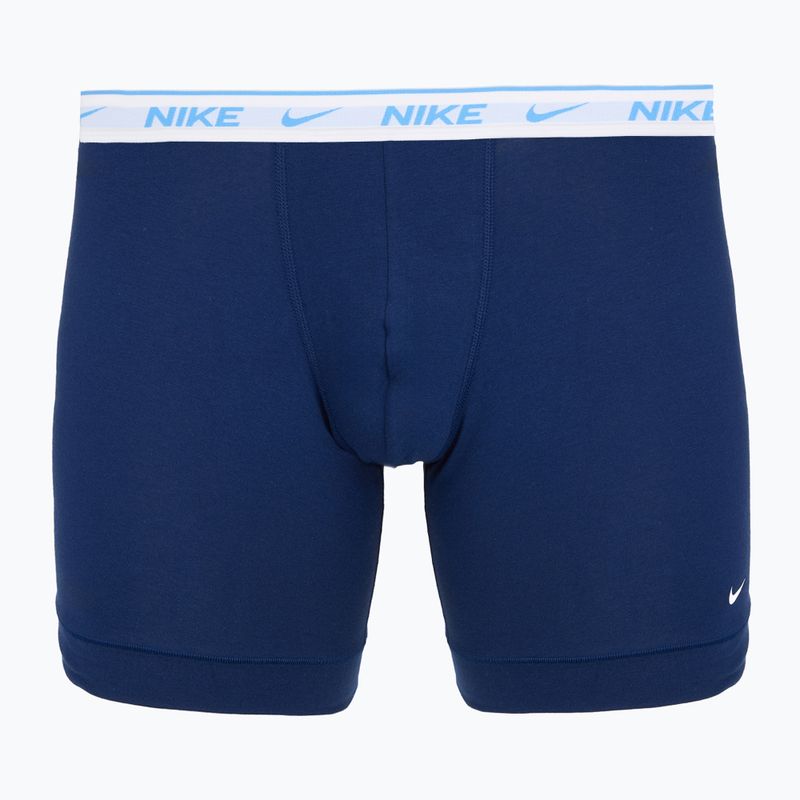 Boxer da uomo Nike Essential Cotton Stretch 3 pairs blue graphite 4