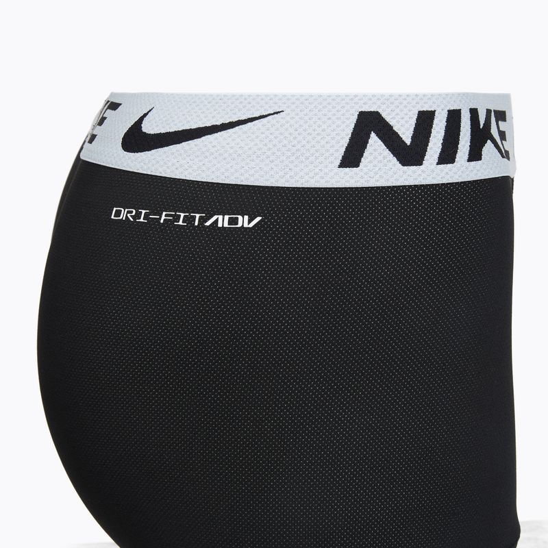 Boxer da uomo Nike Dri-FIT Trunk 3 paia liquirizia 6