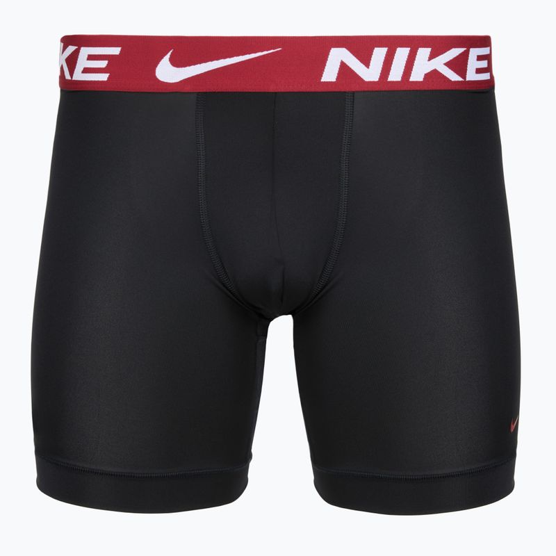 Boxer da uomo Nike Essential Micro 3 pairs black/sapphire/wolf grey/team crimson 6