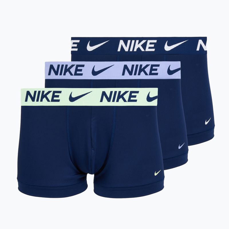 Boxer da uomo Nike Dri-Fit Essential Micro Trunk 3 pairs navy