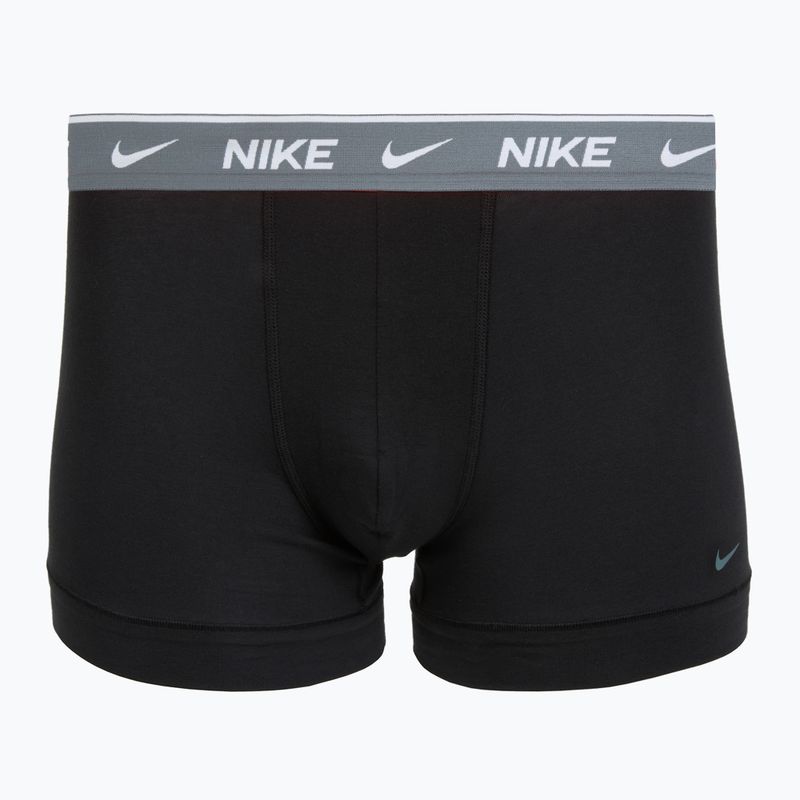 Boxer da uomo Nike Cotton Stretch Trunk 2 pairs onyx 3