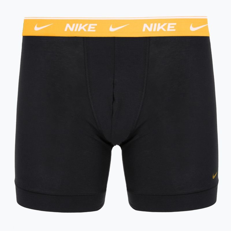Boxer da uomo Nike Essential Cotton Stretch 5 pairs black/volt/pt red/game royal/sm green/un gold wb 5
