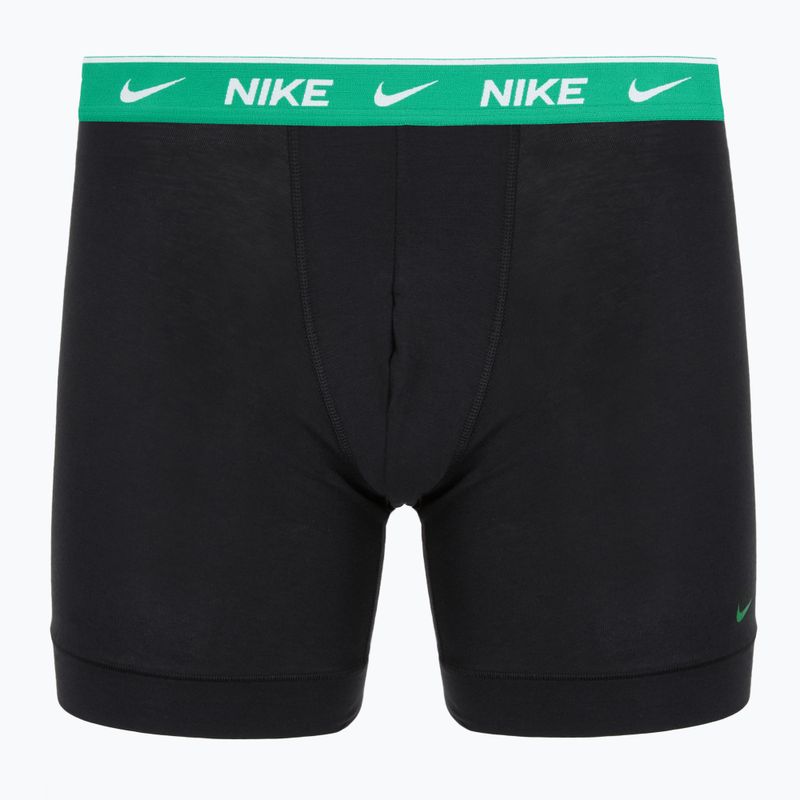 Boxer da uomo Nike Essential Cotton Stretch 5 pairs black/volt/pt red/game royal/sm green/un gold wb 7
